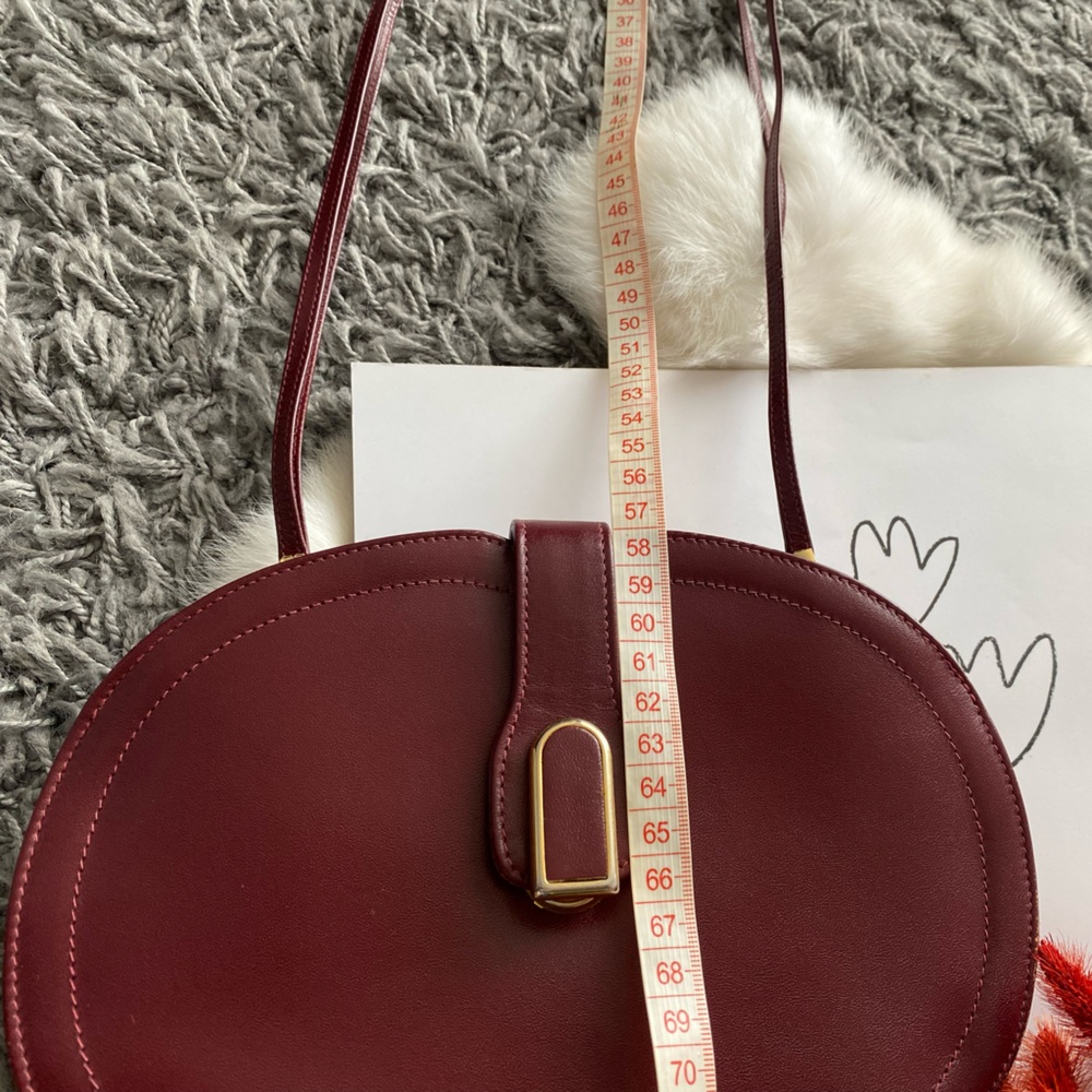 Vintage Ponte Vecchio Italian Leather Crossbody Bag - Picture 11 of 11